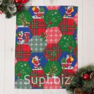 Полотенце DomoVita РОЖДЕСТВО 45х60 , вафля 160г/м хл100%