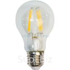 Лампа светодиодная LED 7вт Е27 теплый FILAMENT