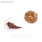 Стеклянный фартук закаленное стекло М1 "Печенье", 600х1000х4