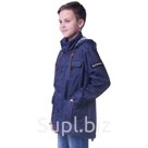 Парка для мальчика рост 146 см цвет синий