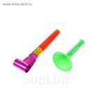 Набор свисток с язычком, цвета МИКС