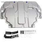 Защита картера и КПП Rival для Seat Leon (V - 1.6; 2.0d) 2005-2013, крепеж в комплекте, алюминий 4 мм