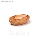 Блюдо "Олива", дерево, 11 х 11 х 4 см
