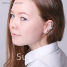 Серьга "Каффа" любовь, цвет МИКС