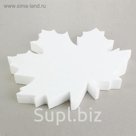 Заготовка для творчества "Лист кленовый", 50 х 5 см