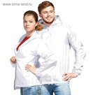 Ветровка муж/жен StanWind, размер 48, цвет белый 58
