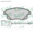 Колодки тормозные дисковые, комплект LPR 05P1261