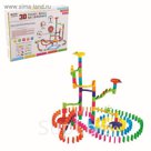 Конструктор "Турбо шарики", с элементами домино, 191 деталь