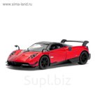 Машина металлическая Pagani Huayra, масштаб 1:38, открываются двери, инерция, МИКС