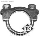 Хомут глушителя усиленный d=44,5мм METALCAUCHO 00593