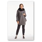 Пальто 20113  (n blue)