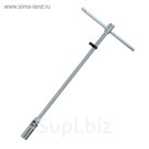 Ключ свечной FORCE F-807330020.6U, 20.6мм, 6-гранный, 3/8" Т-образный с карданом