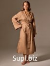 Халат женский домашний SL HOME р. L, кофейный