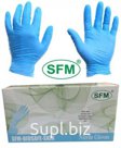 Перчатки нитриловые SFM-SUPERSOFT (голубые) XS / S / M / L / XL