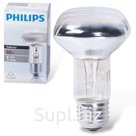Лампа накаливания PHILIPS Spot R63 E27 30D, 60 Вт, зеркальная, колба d = 63 мм, цоколь E27, угол 30°, 043665