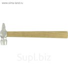 Молоток 10238, слесарный, круглый боек, деревянная рукоятка, 200 г
