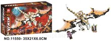 Конструктор 11550 Ninjago Боевой дракон мастера Ву 331 дет. в коробке 35х21х6 см