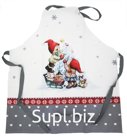 Winter Fun Apron, 70x80cm, cotton