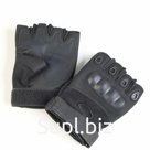 Перчатки без пальцев тактические мужские Storm tactic размер - XL, черные