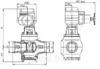 Т-137бмЭ - клапан регулирующий с электроприводом
