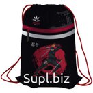 Мешок для обуви Berlingo "Ninja", 410*490мм, световозвращающая лента, 1 отд., карман на молнии