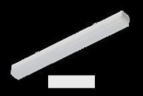 Линейные светодиодные светильники VOLGA PL в алюминиевом корпусе IP40 с опаловым плафоном: VOLGA-PL/38/IP40 (4000К, белый) угловой элемент левый с вводом питания