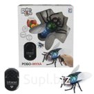 Интерактивная игрушка 1toy Робо-муха на инфракрасном управлении со световыми эффектами