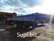 Газовый тягач DAYUN CGC4250, CNG, 6х4 с бортовым полуприцепом