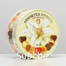 Набор "Бискотти", Assorted Sweets, сдобное печенье и шоколадные конфеты, 500 г