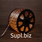 Дюралайт LED, свечение с динамикой (3W) - желтый, 24 LED/м, бухта 100м