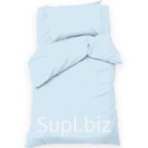 Постельное бельё 1.5-спальное «Этель» Light blue, бязь