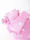 Pink bedding with stars for Barbie Item: 59604