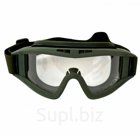 Тактические очки защитные BP-1062 олива с прозрачным стеклом