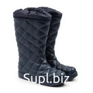 Сапоги женские, цвет тёмно-синий, размер 36-37