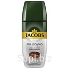 Кофе молотый в растворимом JACOBS «Millicano», сублимированный, 95 г, стеклянная банка
