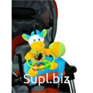 I-BABY B-10071 Развивающая игрушка подвеска на бампер коляски "Коровка" 20*18*9,5см