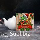 Подставка под горячее Доляна «Приношу удачу и счастье», деревянная