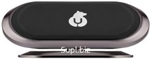 Держатель для телефона автомобильный uBear Base Dashboard Magnetic Car Mount, магнитный, черный, клеевое крепление на любую поверхность для смартфона (CM07BL01-DM)