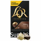 Кофе в алюминиевых капсулах L'OR «Espresso Forza» для кофемашин Nespresso, 10 шт. х 52 г