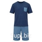 Домашний комплект: футболка + шорты (мужской); Homewear: пижамы и халаты