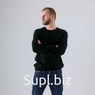 Джемпер мужской SL, 54, чёрный