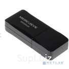 Mercusys MW300UM Беспроводной сетевой мини USB-адаптер, скорость до 300 Мбит с