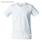 Футболка детская T-Bolka Kids, белая, 12 лет