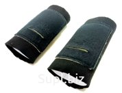 Минигетры под аккумулятор (разм. 13х21см (L), трикотаж, цв.черный) пара