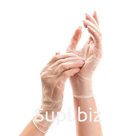 Перчатки смотровые неопудренные виниловые прозрачные (М) 100 шт 1/10