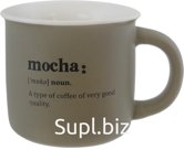 Mocha mug 380ml Color: sand