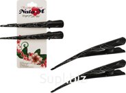 2 hair clips