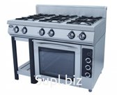 Плита 6 конф. Grill Master Ф6ПДГ/800 газ 50004
