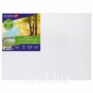 Холст на картоне (МДФ) хлопок 100% 35*45 см 280г/м2 акрил грунт м/з Brauberg 192187
