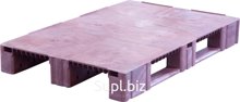 Паллет 1200x800х150 сплошной, на 3-х полозьях